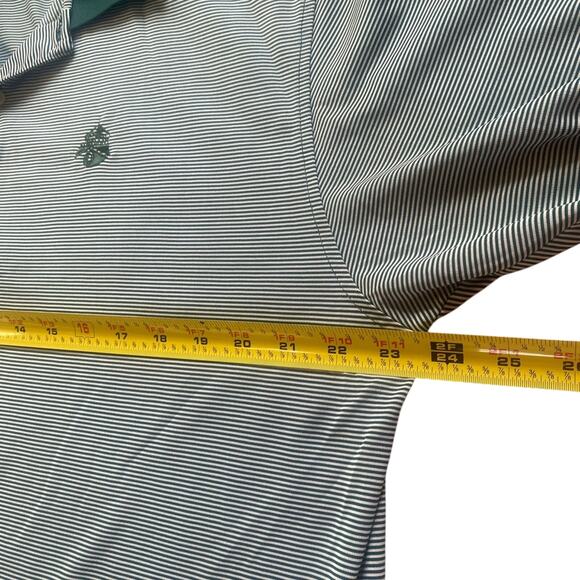 Peter Millar Shirt Mens Size XL Casual Athleisure Summer Comfort Green Golf Polo - Picture 9 of 14